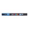 Dekormarker, 0,9-1,3 mm, UNI"Posca PC-3ML", fényes világoskék