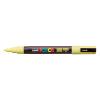 Dekormarker, 0,9-1,3 mm, UNI "Posca PC-3M", napsárga