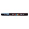 Dekormarker, 0,9-1,3 mm, UNI "Posca PC-3M", palaszürke