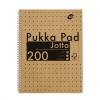 Spirálfüzet, A4, vonalas, 100 lap, PUKKA PAD "Jotta Kraft"