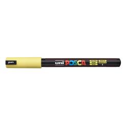 Dekormarker, 0,7 mm, UNI "Posca PC-1MR", sárga