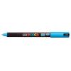 Dekormarker, 0,7 mm, UNI "Posca PC-1MR", világoskék
