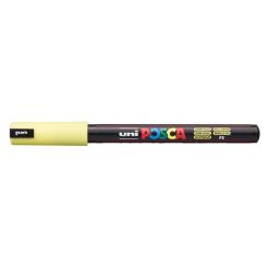 Dekormarker, 0,7 mm, UNI "Posca PC-1MR", napsárga