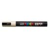 Dekormarker, 1,8-2,5 mm, UNI "Posca PC-5M", bézs