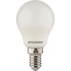 LED izzó, E14, kisgömb, 4,5W, 470lm, 2700K (MF), SYLVANIA "ToLEDo"