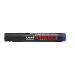 Jelölőmarker, vízbázisú, 1,2-1,8 mm, UNI "Prockey PM-122", kék
