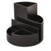Írószertartó, újrahasznosított, MAUL "Roundbox", fekete