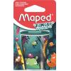 Hegyező, kétlyukú, tartályos, MAPED "Jungle Fever"