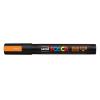 Dekormarker, 1,8-2,5 mm, UNI "Posca PC-5M", fluor narancs