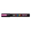 Dekormarker, 1,8-2,5 mm, UNI "Posca PC-5M", fluor rózsaszín