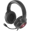Fejhallgató, mikrofonnal, vezetékes, gaming, USB-A, SPEEDLINK "VIRTAS Illuminated 7.1", fekete