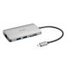 Dokkoló, 8 port, USB-C, KENSINGTON "UH1400P"
