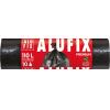 Szemeteszsák, extra erős, 110 l, 10 db, 70x110 cm, 33 µ, ALUFIX, fekete
