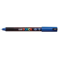 Dekormarker, 0,7 mm, UNI "Posca PC-1MR", kék