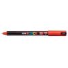 Dekormarker, 0,7 mm, UNI "Posca PC-1MR", piros