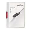 Gyorsfűző, klipes, A4, DURABLE "Swingclip® 30", bíbor