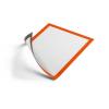 Infokeret, A4, mágneses, DURABLE "DURAFRAME® MAGNETIC", narancs