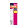 LED izzó, E14, gyertya, B35, 5,7W, 470lm, 2700K (MF), OSRAM "Value"