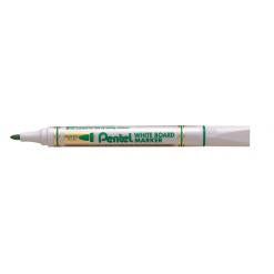 Táblamarker, 4,2 mm, kúpos hegy, PENTEL, zöld