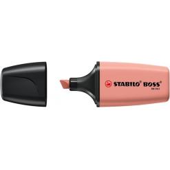 Szövegkiemelő, 1-4 mm, STABILO "Boss Mini Nature vibes", vörösbarna