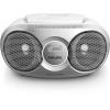 Rádió, CD-lejátszóval, PHILIPS "AZ215", ezüst