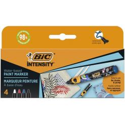 Dekormarker készlet, 1,5 - 2,3 mm, BIC, 4 különböző élénk szín