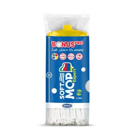 Felmosófej, ipari, BONUS "SoftMOP", sárga