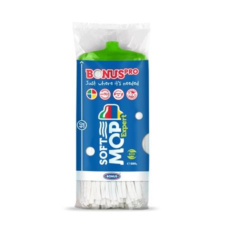 Felmosófej, ipari, BONUS "SoftMOP", zöld