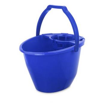 Felmosóvödör, csavarókosárral, 11 l, BONUS, kék
