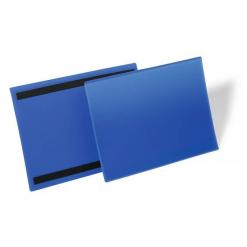 Logisztikai zseb, A4, fekvő, DURABLE, mágneses, sötétkék