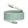 USB kábel, USB-C - USB-C, 1,2 m, 100W, mágneses, VERBATIM, zöld