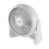 Asztali ventilátor, falra szerelhető, 23 cm, HOME, fehér