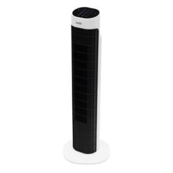 Oszlopventilátor, távirányítóval, 79 cm, 45 W, HOME, fekete