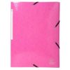 Gumis, mappa, karton, A4, EXACOMPTA "Iderama", pink