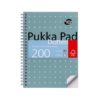 Spirálfüzet, A5, pontrácsos, 100 lap, PUKKA PAD "Metallic Jotta"