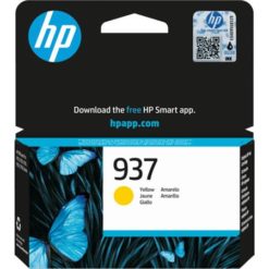 4S6W4NE Tintapatron,  Officejet Pro 9120e, 9130e nyomtatókhoz, HP 937, sárga, 800 oldal