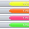 Szövegkiemelő toll készlet, 1-4 mm, SCHNEIDER "Shine-Up", 4 különböző szín