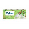 Toalettpapír, 3 rétegű, kistekercses, 8 tekercs, PUFINA "Aloe Vera"