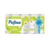 Toalettpapír, 3 rétegű, kistekercses, 16 tekercs, PUFINA "Chamomile", kamilla illattal