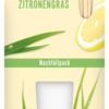 Légfrissítő, 90 ml, utántöltő, FROSCH "Oase", citromfű