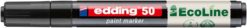 Lakkmarker, 2-3 mm, EDDING "50", fekete
