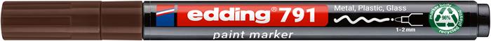 Lakkmarker, 1-2 mm, PCR, EDDING "791", barna