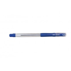 Golyóstoll, 0,3 mm, kupakos, UNI "SG-100 Lakubo", kék