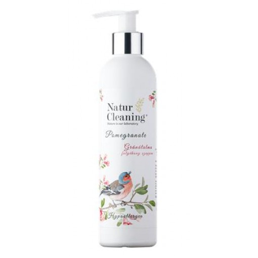 Folyékony szappan, 250 ml, NATURCLEANING, gránátalma