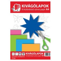 Kivágó, A4, ICO "Süni", 10 lap